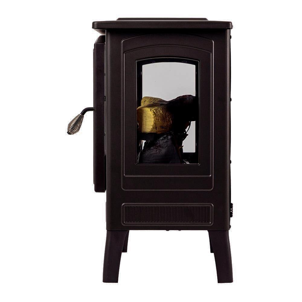 Country Living Smart Infrared Electric Fireplace Stove Heater, Alexa and Google Home Compatible