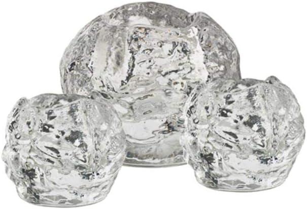 Ann Wolff 4'' H Lead Free Crystal Tabletop Votive Holder