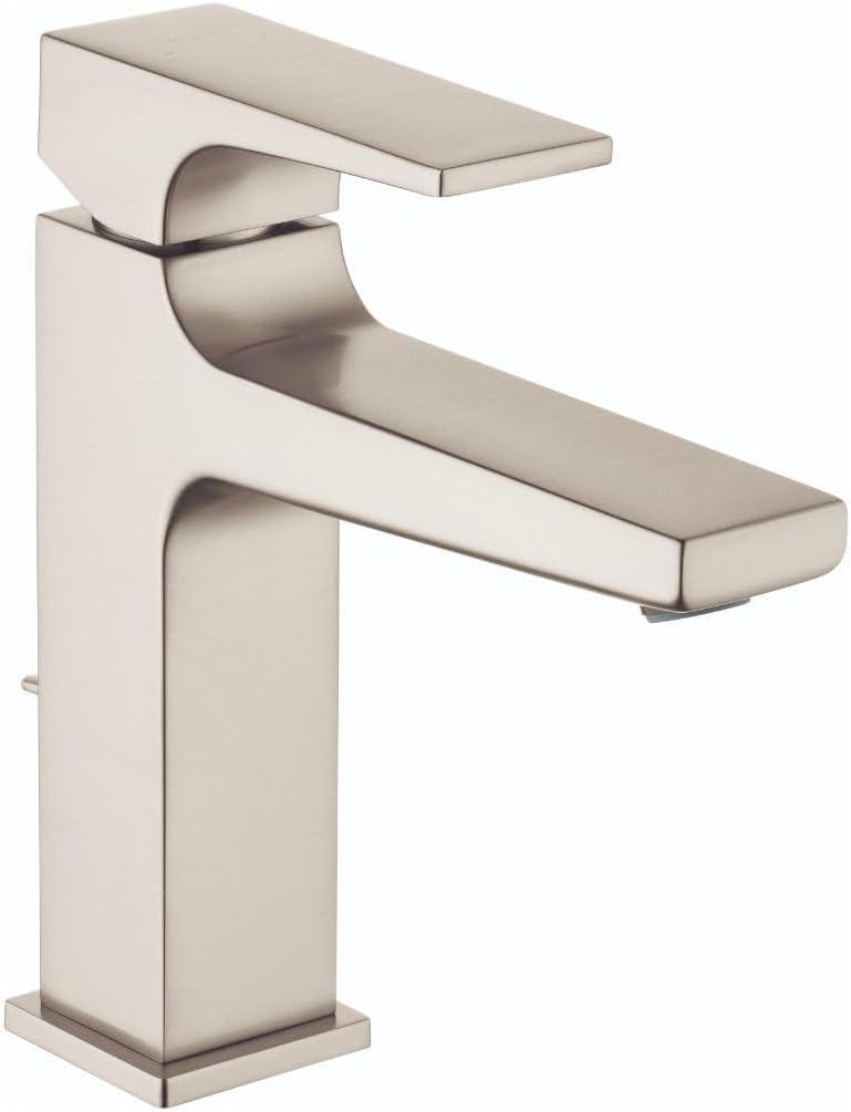 Hansgrohe Metropol Single-Hole Faucet 110 with Lever Handle and Drain Assembly, 1.2 GPM