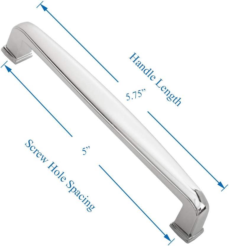 Southern Hills Hardware Utica 5" Center to Center Bar Pull Multipack (Set of 5)