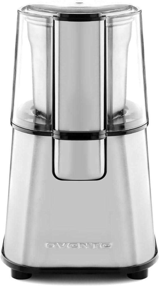 Ovente OVENTE Electric Coffee Grinder with 2 Blade Stainless Steel Grinding Bowl