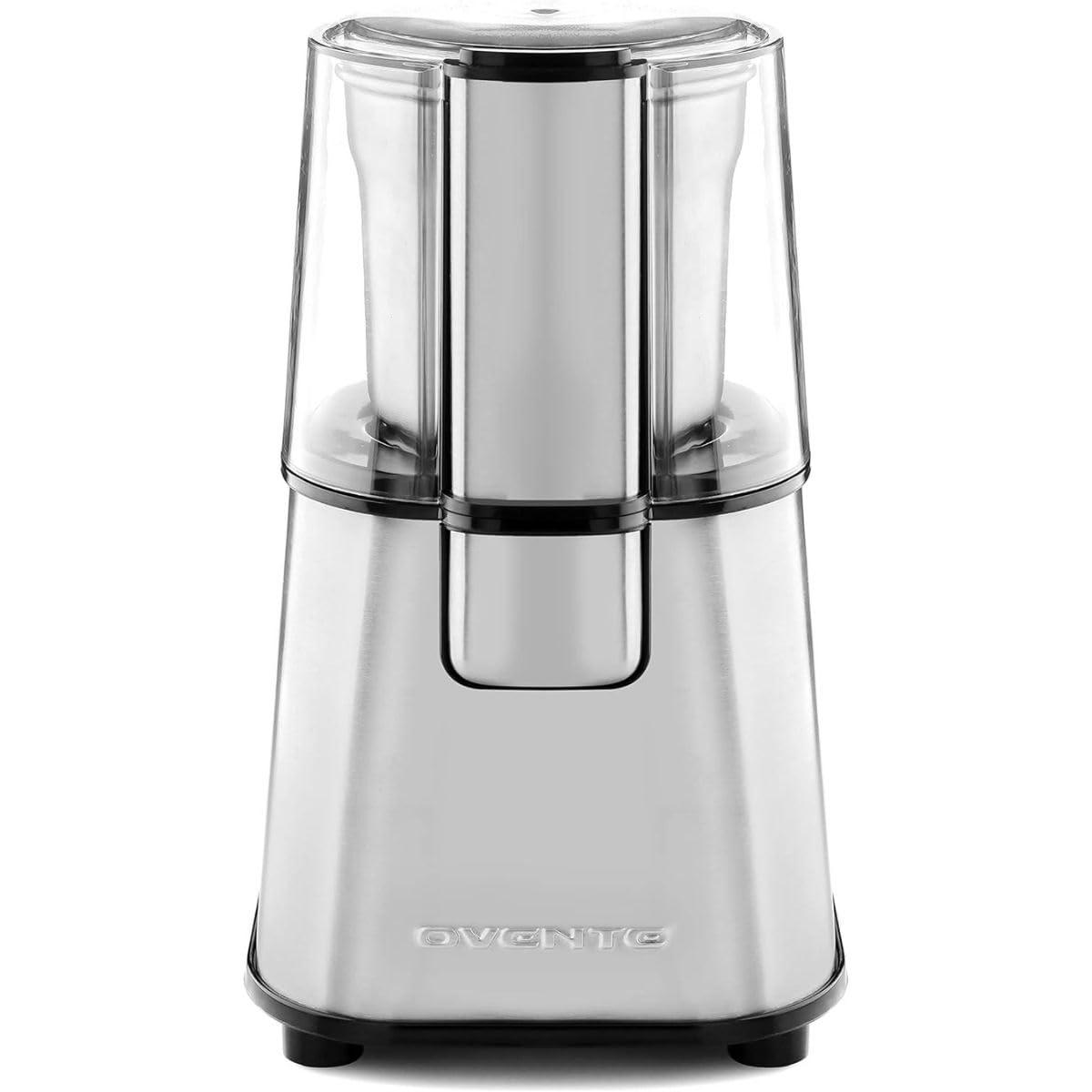 Ovente OVENTE Electric Coffee Grinder with 2 Blade Stainless Steel Grinding Bowl