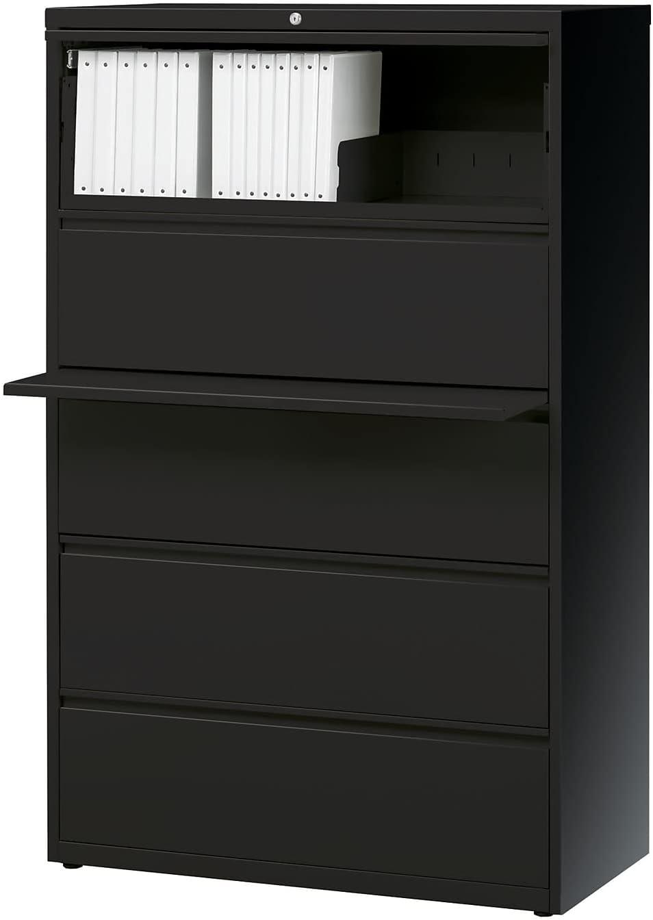 Inbox Zero Pabel 36'' Wide 5 -Drawer Steel File Cabinet
