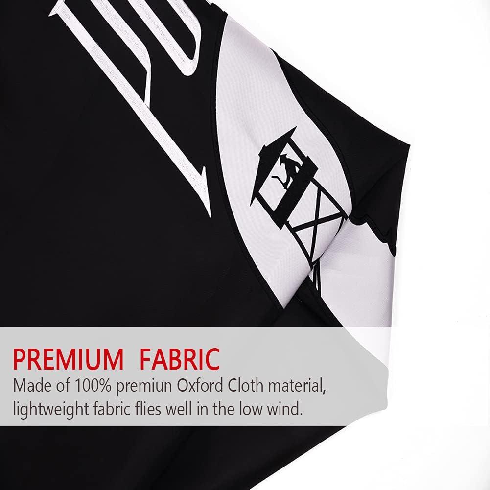 POW MIA 3x5 Nylon Flag - Double Sided and Embroidered - All Weather, Durable, Outdoor Nylon Flag - Front Line Flags