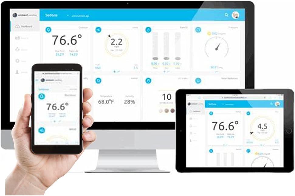 Ambient Weather 9'' Wireless Outdoor Weather Station