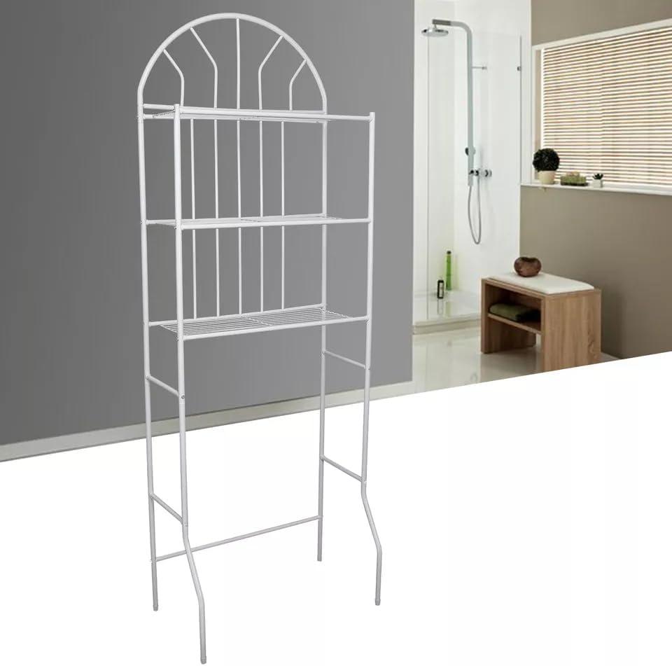 Over The Toilet Storage Rack Cabinet Organizer Shelf Bathroom Space Saver 3 Tier
