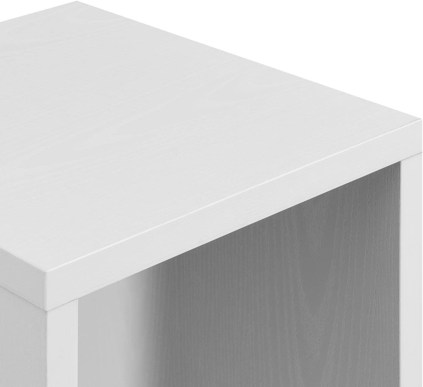 Convenience Concepts Northfield Admiral End Table with Shelf, White