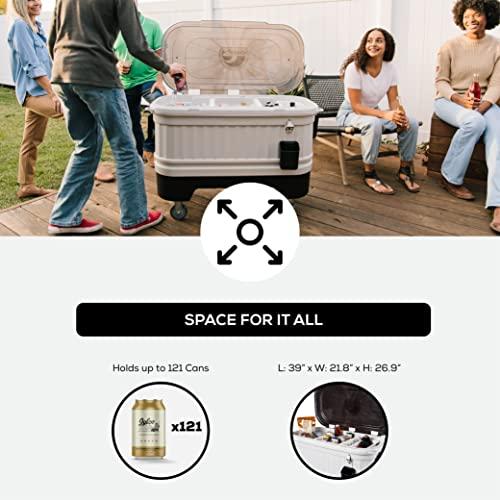 Igloo Party Bar 125qt Cooler - Gray