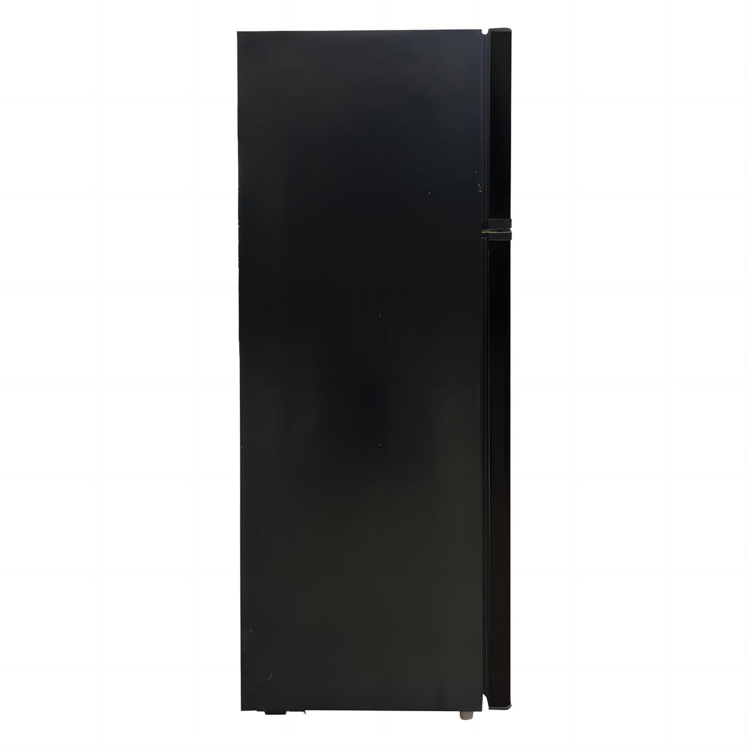 ARCTIC CHEF Reversible Hinged 75 Cu Ft 2-Door Top Freezer Refrigerator Black