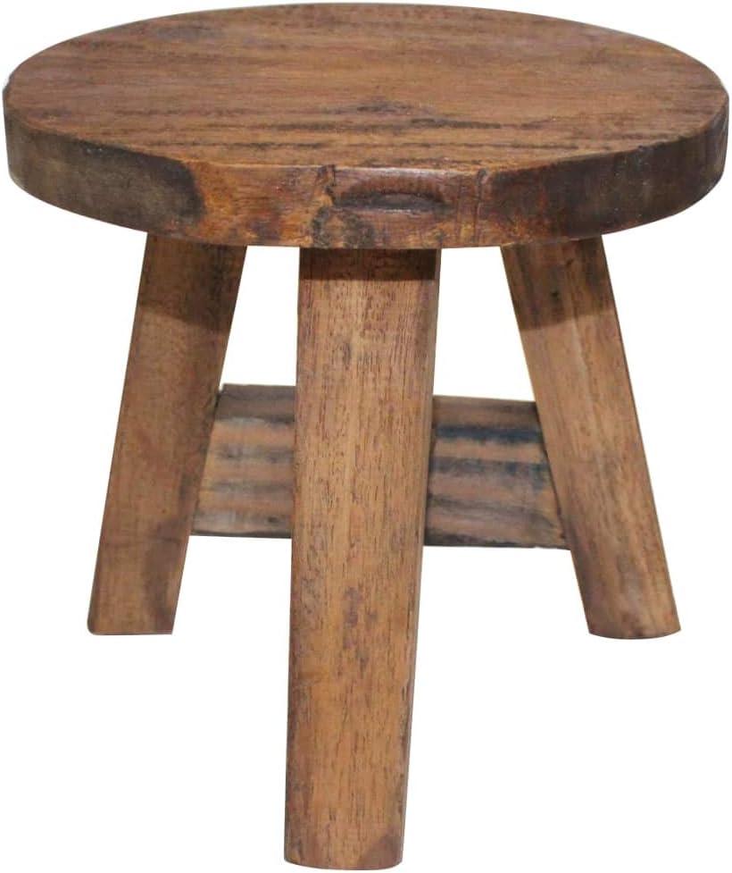 VidaXL VidaXL Stool Solid Reclaimed Wood
