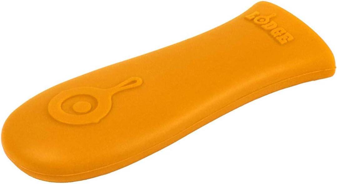 Orange Silicone Heat-Resistant Handle Mitt for Cookware