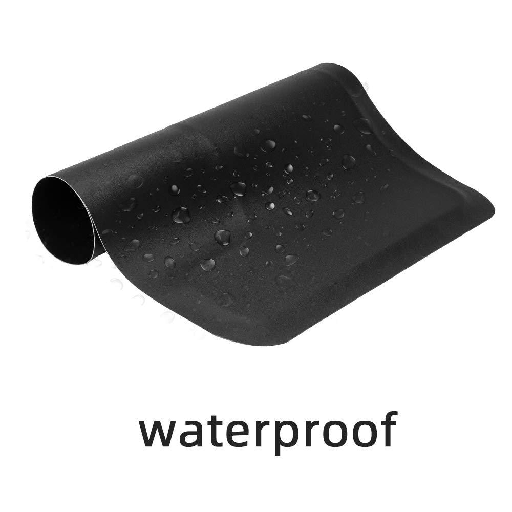 Goujxcy 3′x4.5′x1/2" Thick Anti Fatigue Salon Chair Mat for Hair Stylist, Comfort Beauty Salon Floor Mats Hair Salon Chair Mat for Barbershop Beauty Styling Chair (Semi Circle 1)