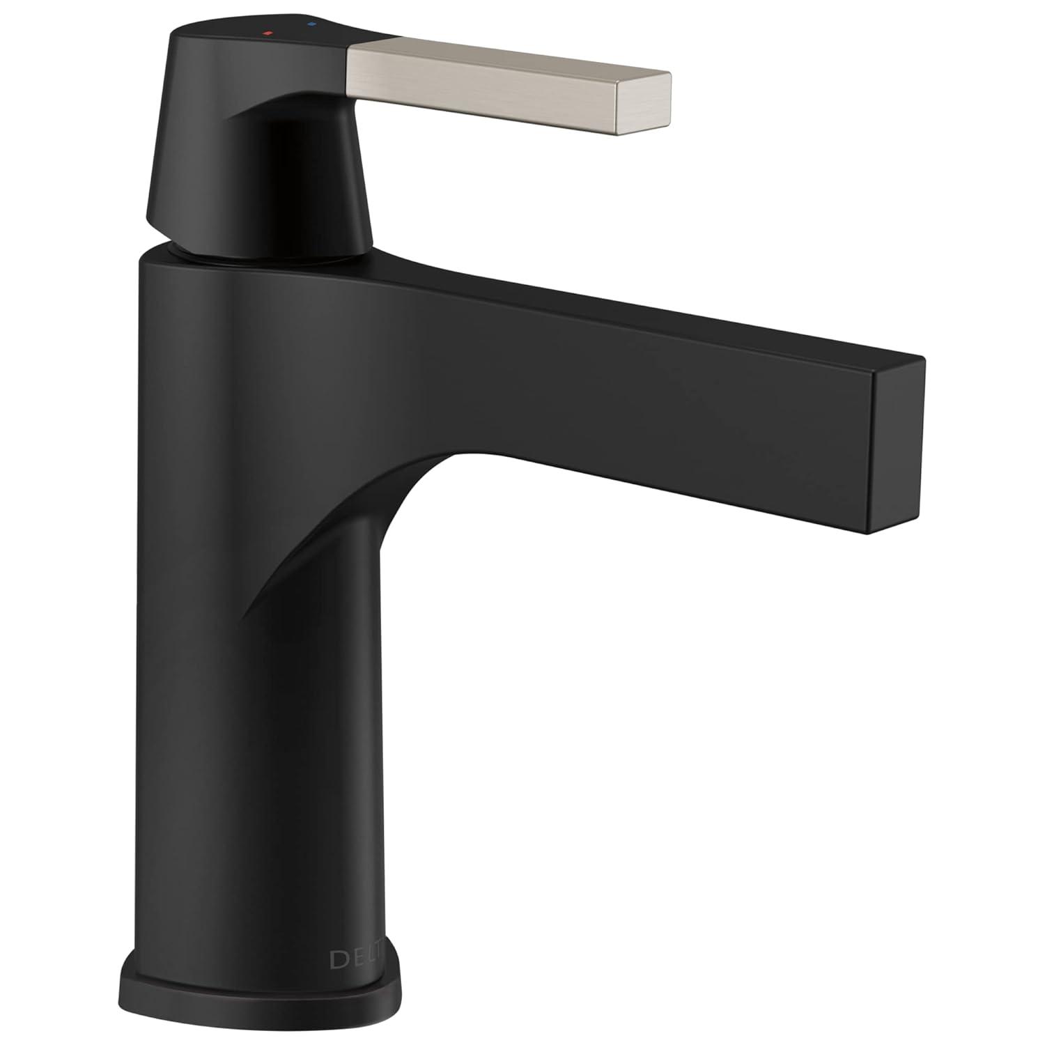 Zura Single Hole Bathroom Faucet with Drain Assembly