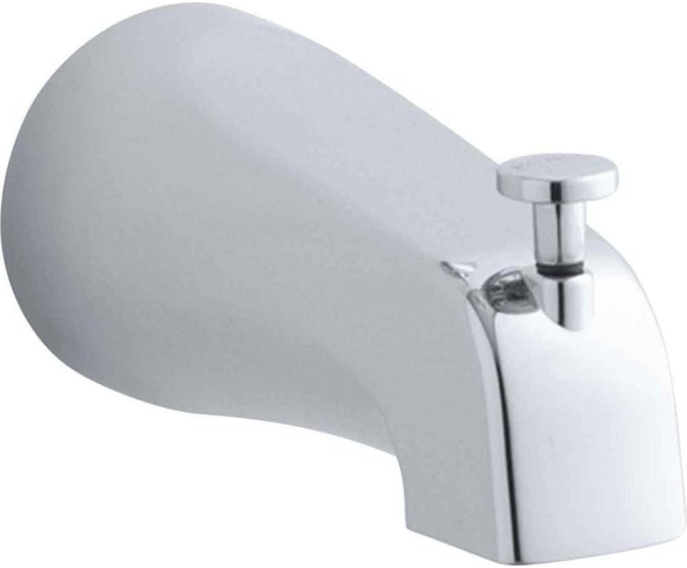 Polished Chrome Wall Mounted Diverter Bath Spout