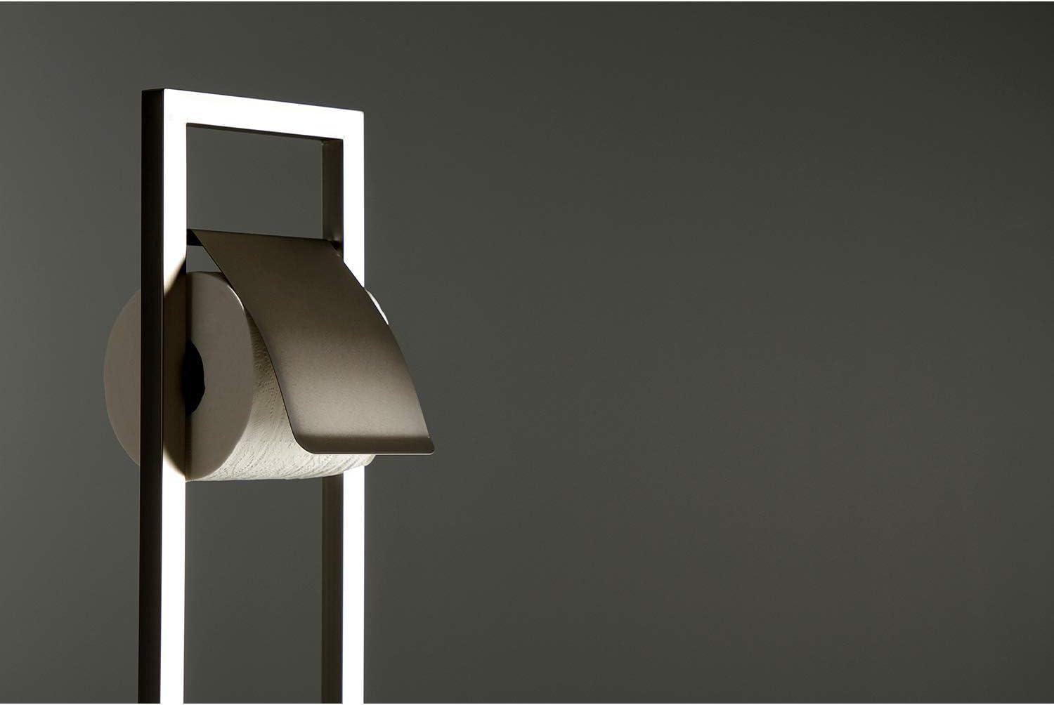 Kingston Brass Scc834 Edenscape Free Standing Spring Bar Toilet Paper Holder - Nickel