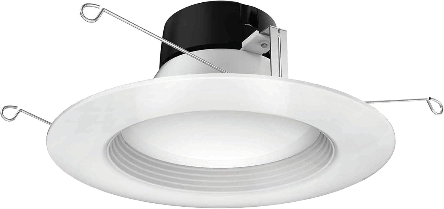 White 7.4" LED Indoor/Outdoor Downlight Retrofit