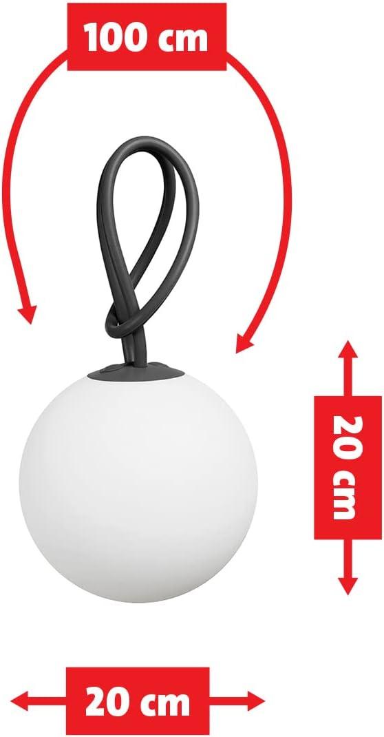 Bolleke Battery Powered Integrated LED Outdoor Hanging Light