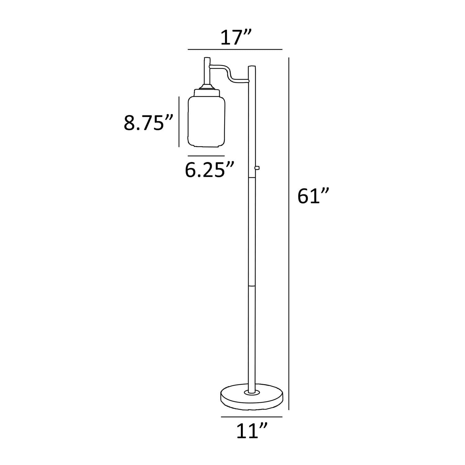 Lite Source Luken Floor Lamp