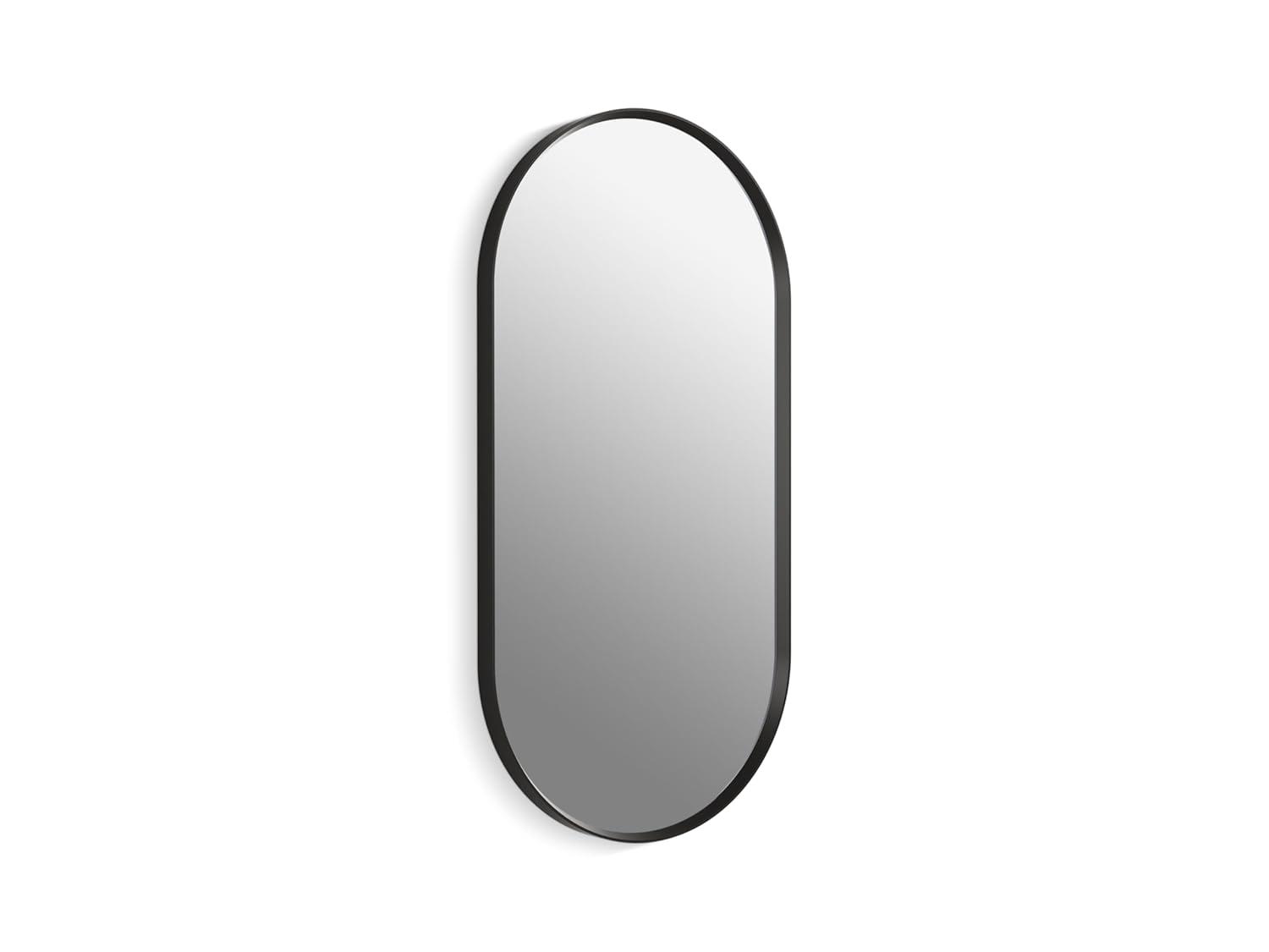 Essential Capsule Wall Mirror, Bathroom/Vanity Mirror with Frame