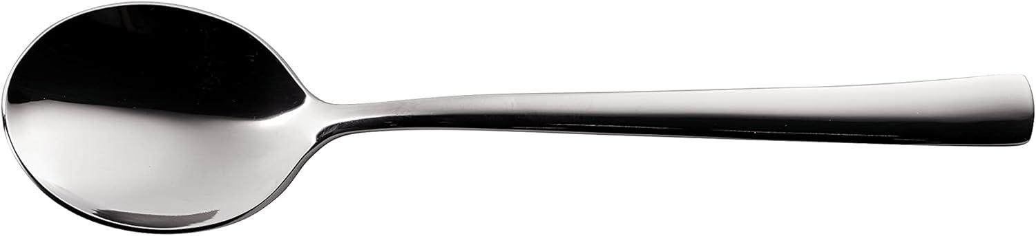 Tramontina Berlin 20-Piece Stainless Steel Flatware Set –  Mirror-Polished Finish, Square Handle Design, Knives, Forks & Spoons Silverware Set