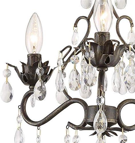 Crystorama Lighting - Three Light Mini Chandelier - Mini Chandelier - Paris