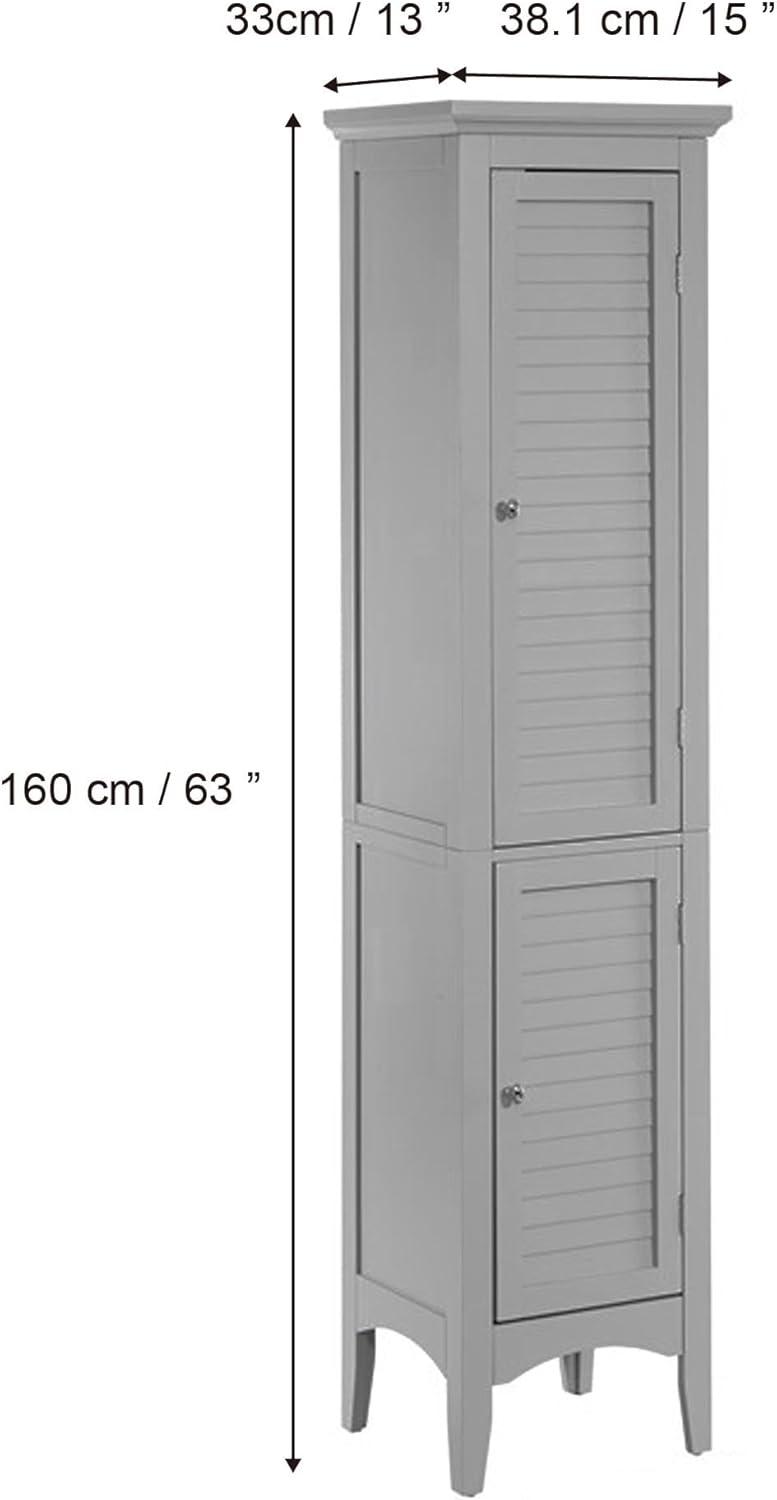 Teamson Home Glancy Freestanding Linen Tower