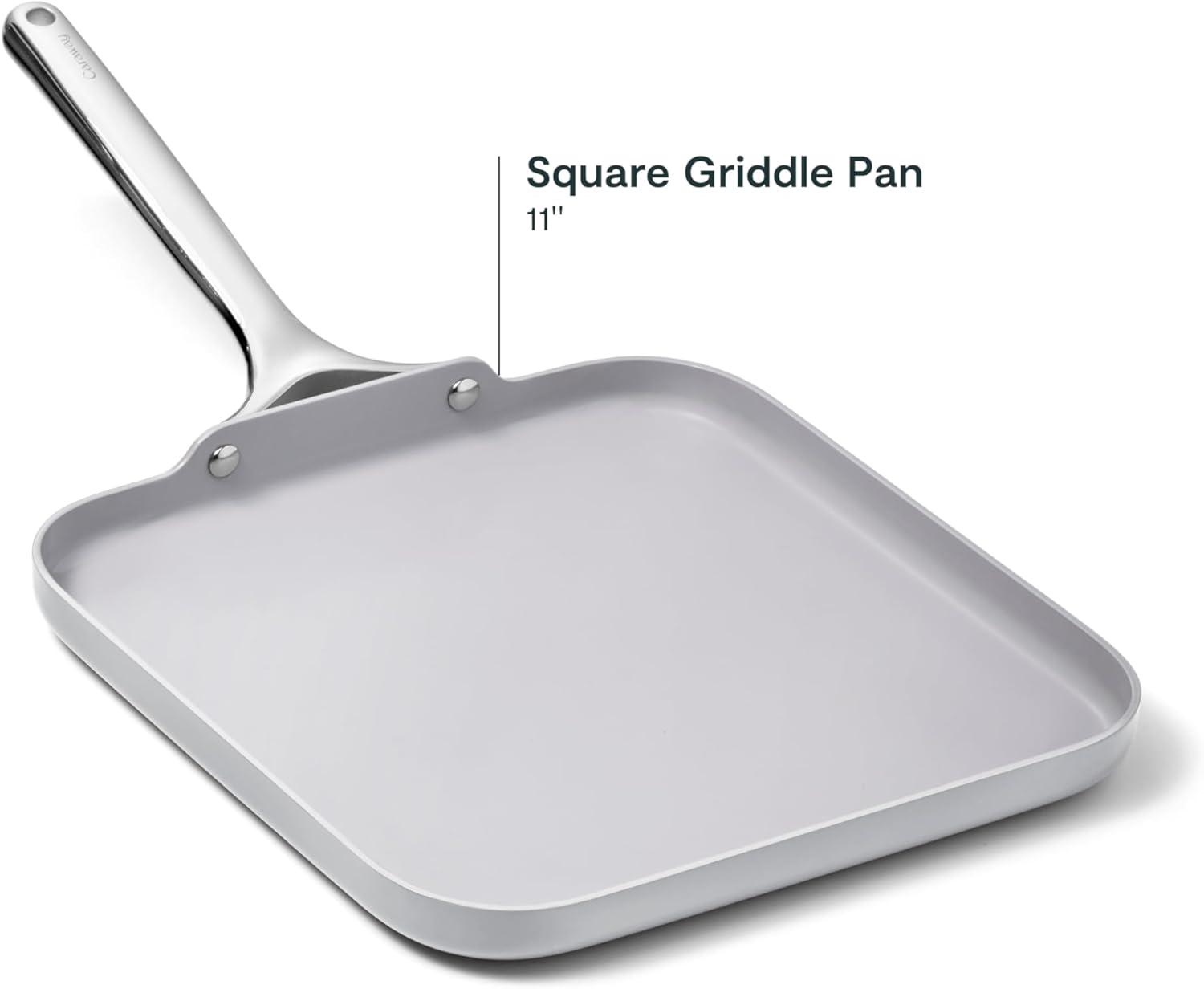 Caraway ® Grey Ceramic Non-Stick Square Griddle