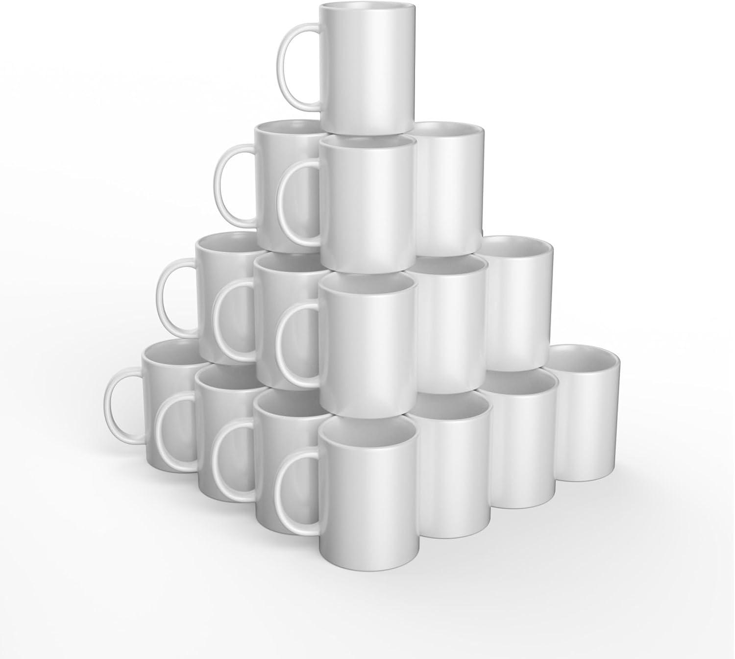 Cricut® Ceramic Mug Blank, White - 15 oz/425 ml (36 ct), 15 oz