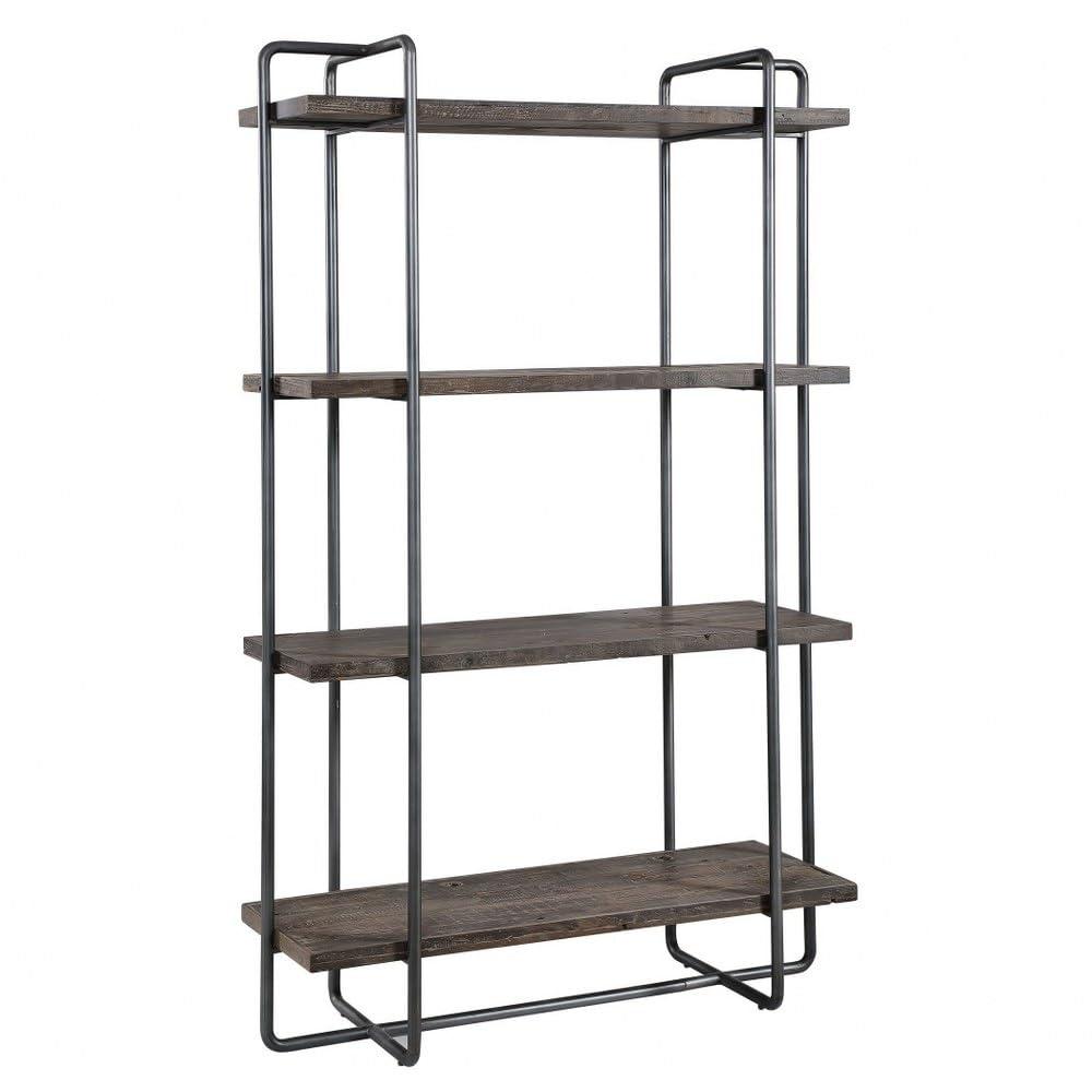Geffrey Wide Etagere Bookcase