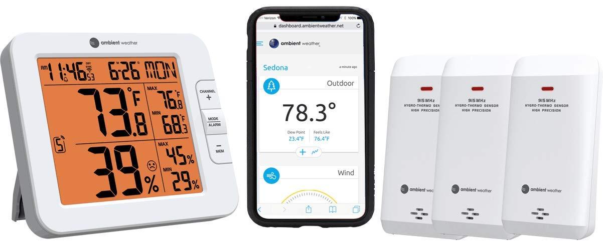Ambient Weather 9'' Wireless Outdoor Weather Station