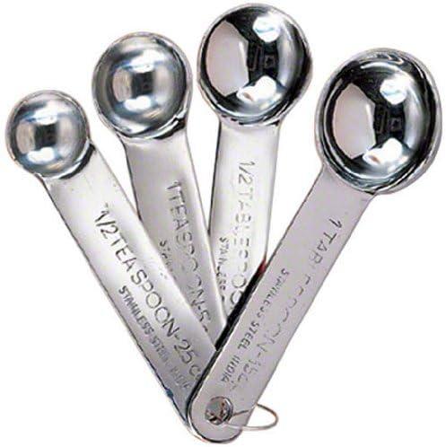 Stainless Steel Dishwasher Safe Measuring Spoon Set