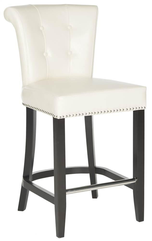 Addo Ring Counter Stool - Flat Cream - Safavieh