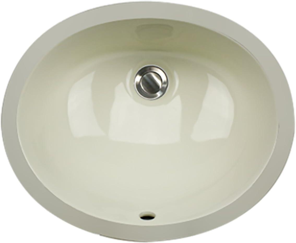 Nantucket Sinks Great Point 13.75'' Vitreous China Oval Bathroom Sink with Overflow