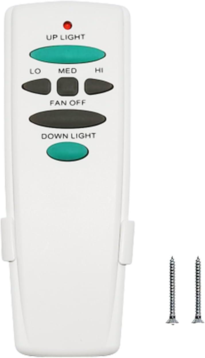 White Ceiling Fan Remote Control with Up/Down Light