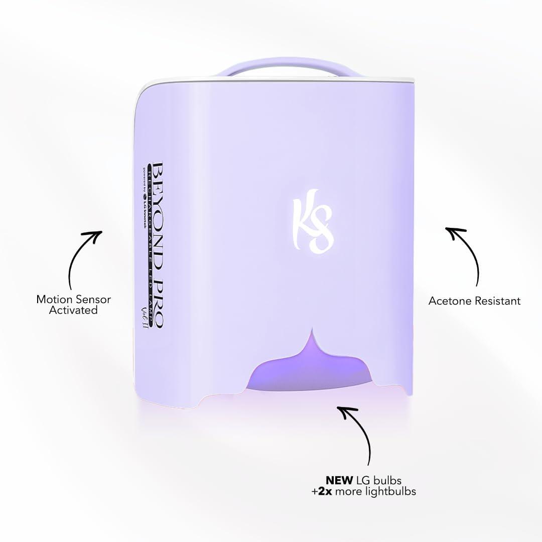 Kiara Sky Purple Lavender Beyond Pro Vol 2 Rechargeable LED Lamp