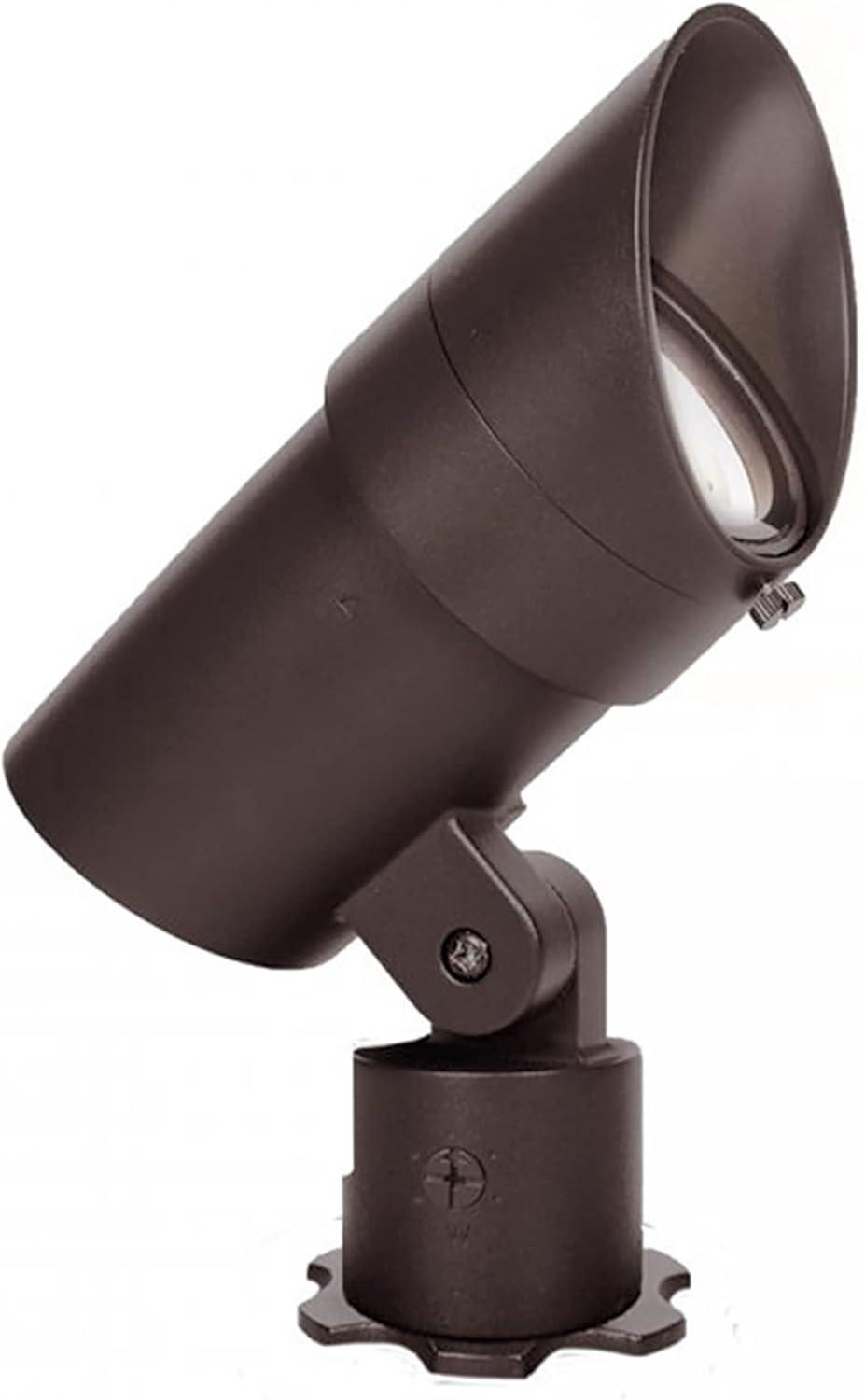 Bronze K-Alloy Aluminum LED Landscape Accent Light with Adjustable Beam