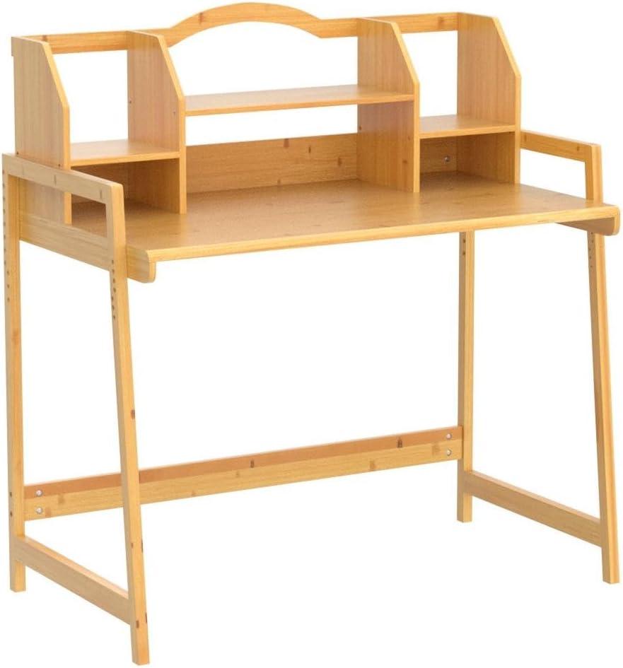 Nature Bamboo Adjustable Kids Desk and Chair Set