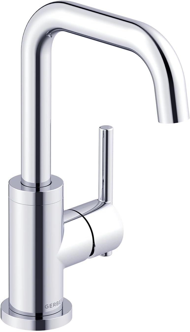 Parma Single Hole Bathroom Faucet with Drain Assembly