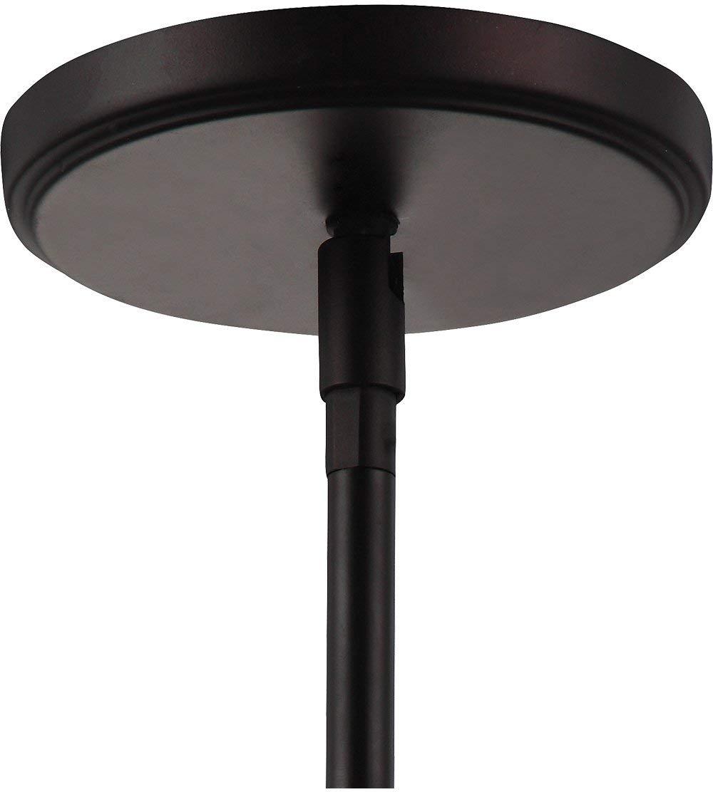 Feiss Lighting-Harrow-1 Light Mini-Pendant in Modern Style-8 Inch Wide by 12 Inch High-Oil Rubbed Bronze Finish