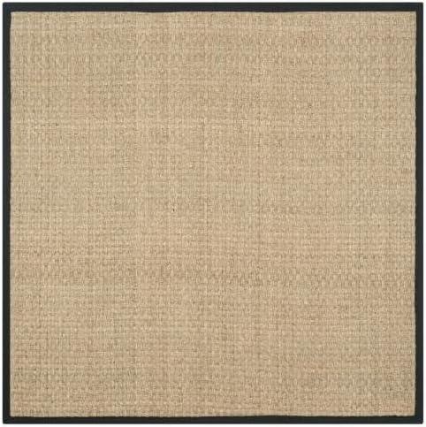 Natural Fiber NF114 Power Loomed Indoor Accent Rug - Natural/Black - 3'x5' - Safavieh.