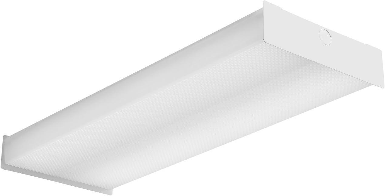 Mexican White 24" LED Square Wraparound Ceiling Light