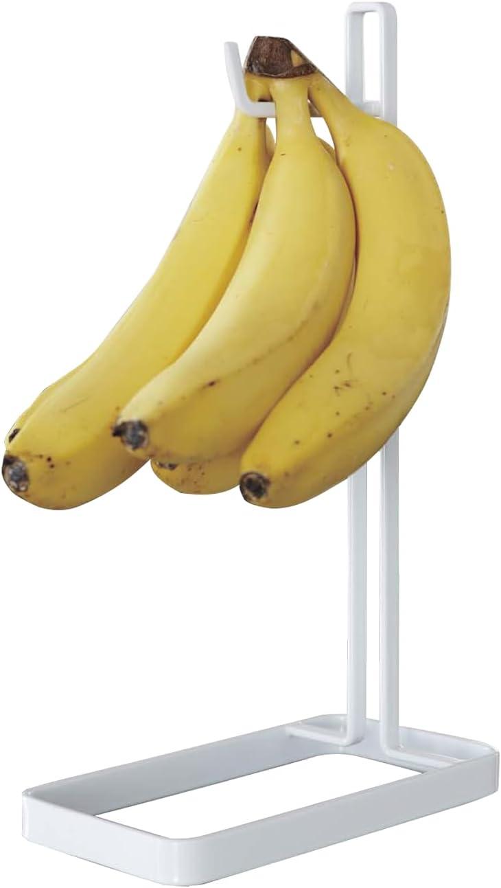 White Steel Minimalist Banana Hanger Stand