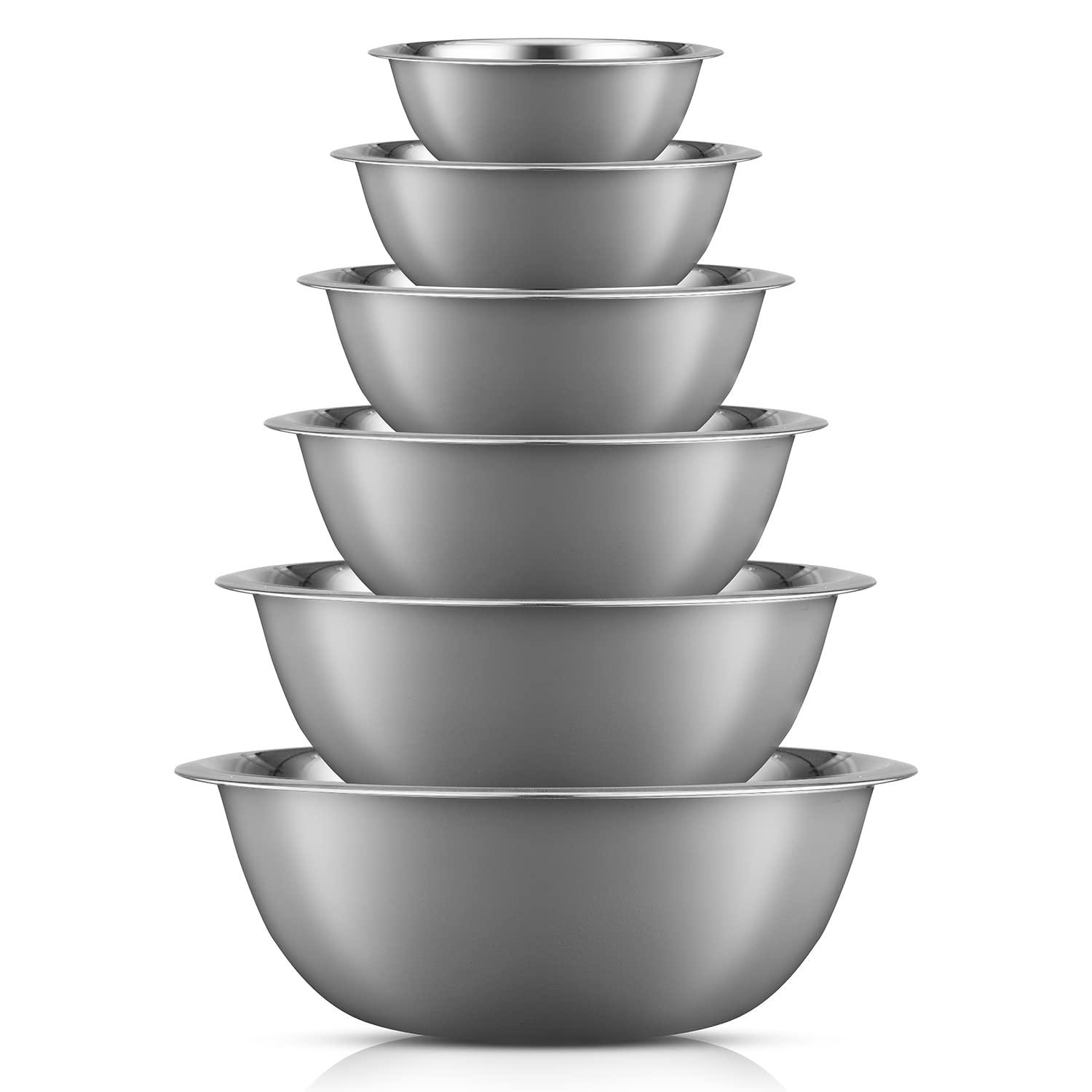 JoyJolt Joyjolt Stainless Steel Mixing Bowl, Set Of 6