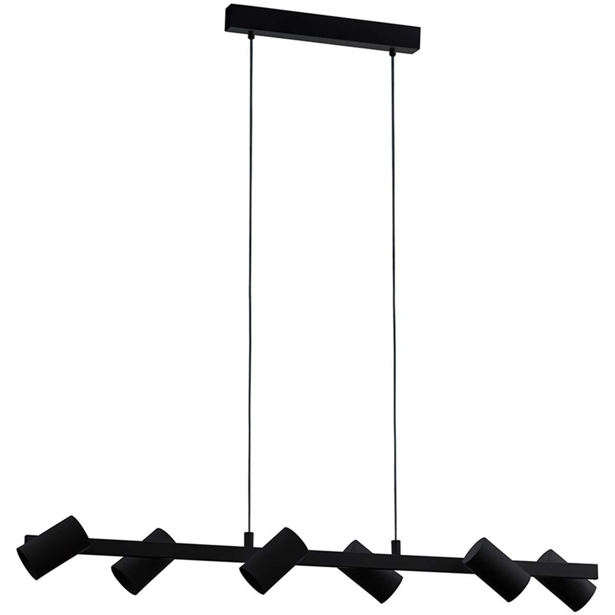 Gatuela Contemporary Black LED Island Pendant Light