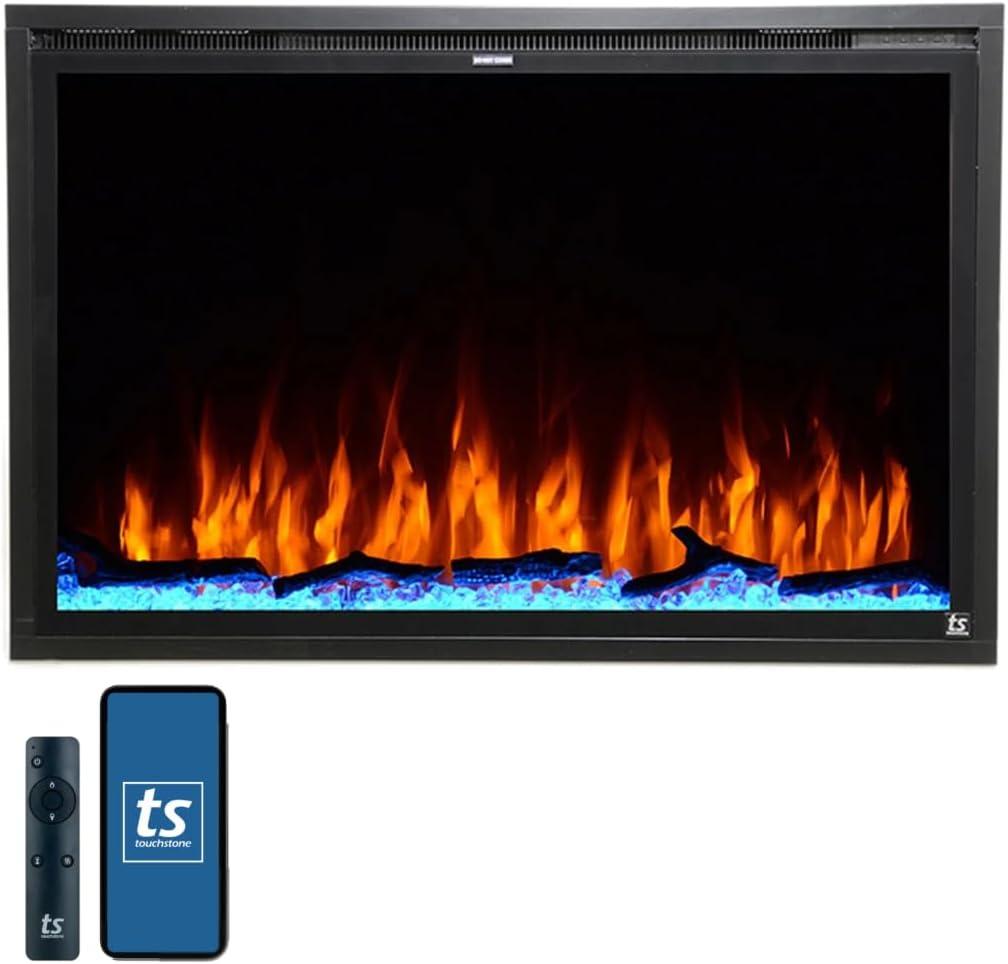 The Sideline Elite Forte by Touchstone- 40" Wide WiFi-Enabled Electric Fireplace