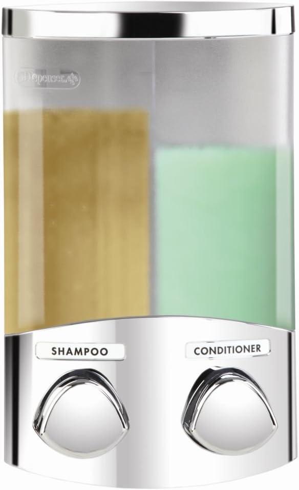 Better Living Products  EURO DUO Soap and Shower Dispenser Chrome