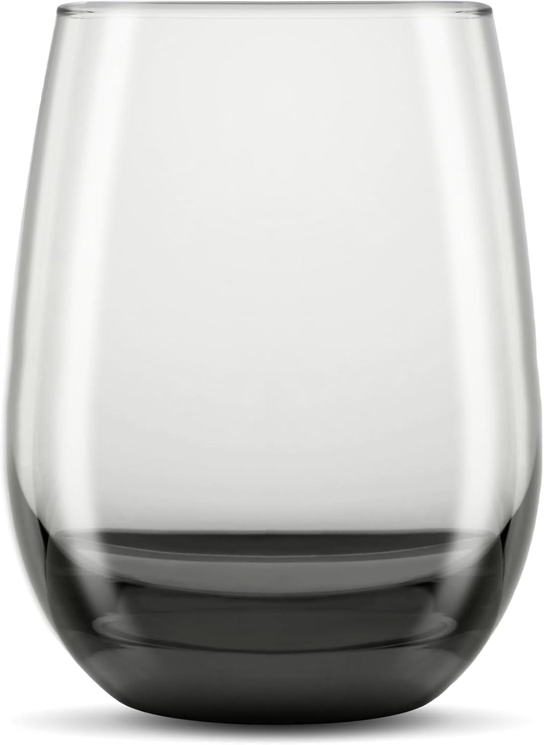 Classic Libbey All-Purpose Stemless Wine Glasses