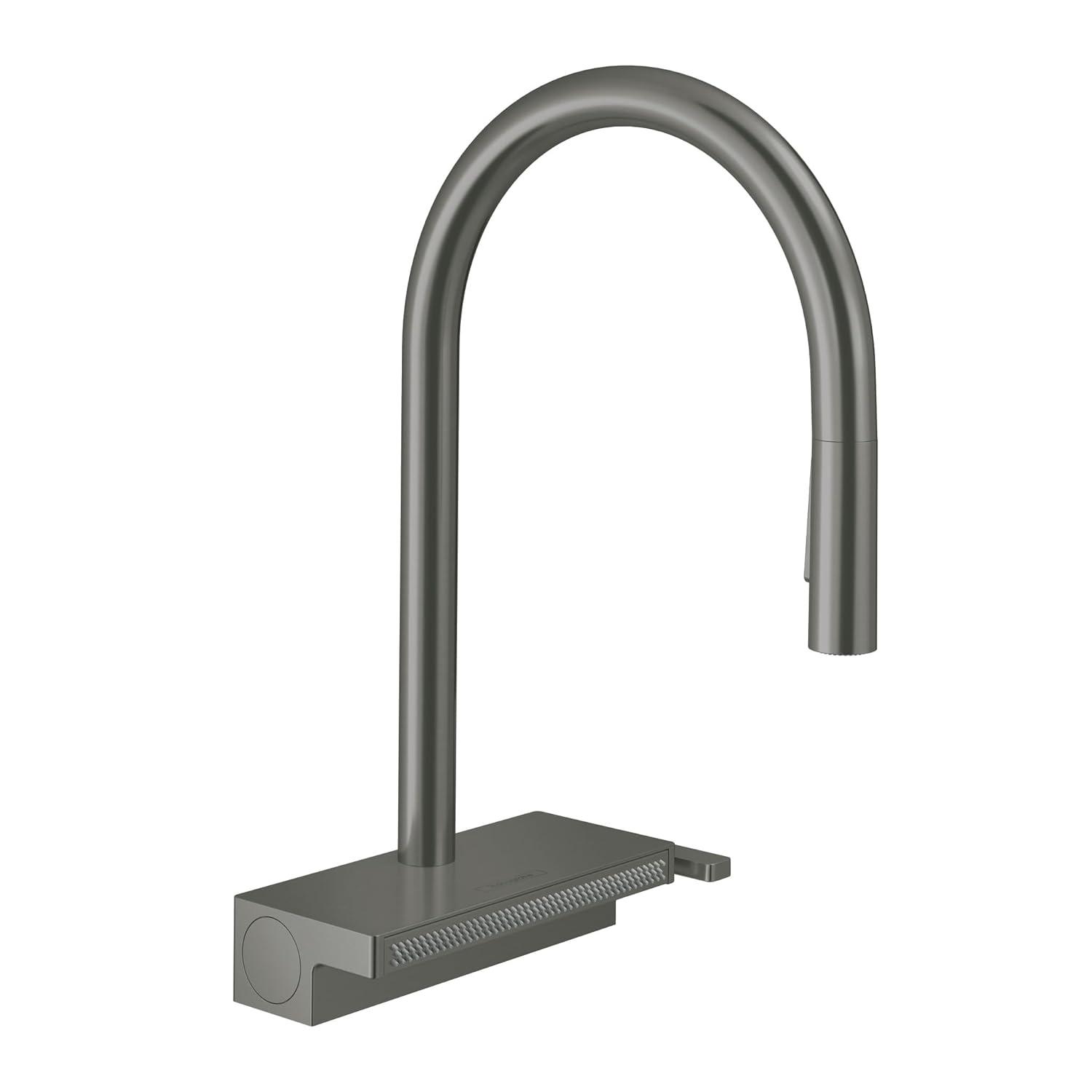 Aquno Select 3-Spray Kitchen Faucet with Pull-Down Spout, 1.75