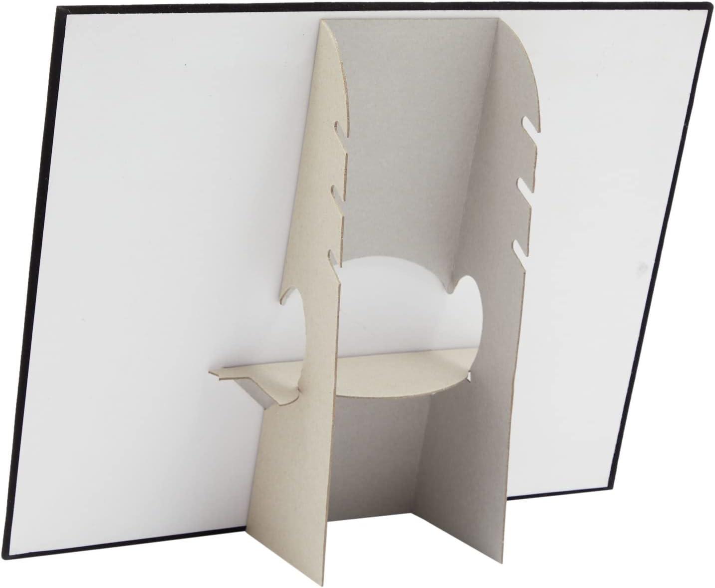 Genie Crafts Genie Crafts 2-Pack Jewelry Display for Selling - Velvet Necklace Holder Stand, Organizer for Retail (17 Hooks, Black)