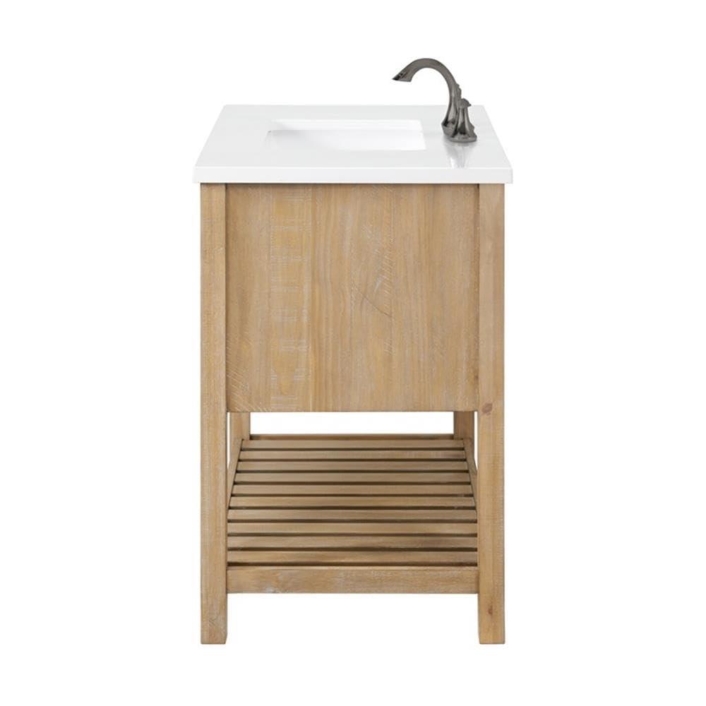Martin Svensson Home Monterey 37" Wood Single Bathroom Vanity Driftwood